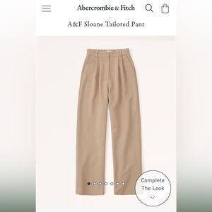 Abercrombie & Fitch tailored pant